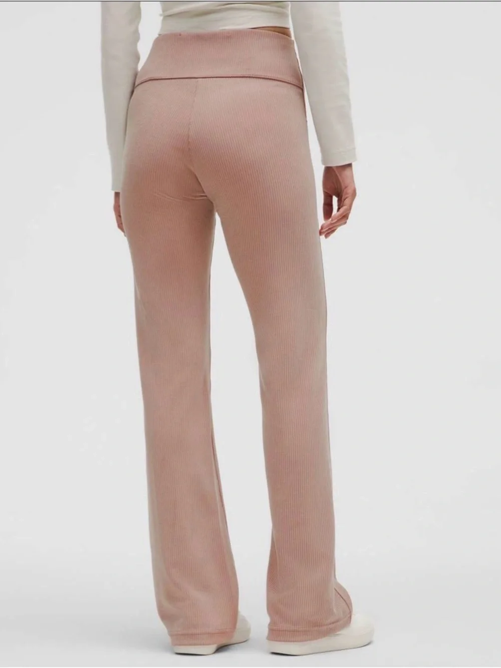 Lululemon Ribbed Softstreme Flared Pant *Regular - Twilight Rose